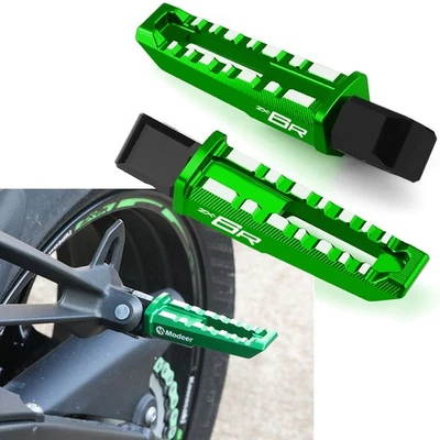Juego trasero de estriberas de pasajero para Kawasaki ZX-6R Ninja ZX-10R ZX10RR NINJA 400 650 Foto 1 de 4