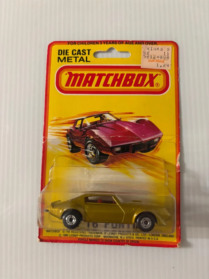 Vintage Matchbox Superfast - Pontiac #16 - Some Wear - Image 1 of 4