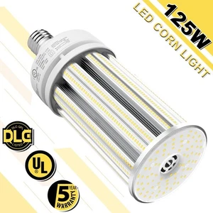 125W LED Corn Light COB Blubs Warehouse Garage High Bay Lamp Replace 500W HPS/MH - Picture 1 of 10