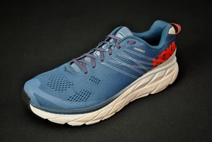 Hoka One M Clifton 6 Wide Men 13 2E Blue White 121025SS8 - Picture 1 of 7
