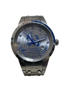 Woman’s Don Ed Hardy Designs Silver/blue Watch CO-SST0197 - Picture 1 of 13