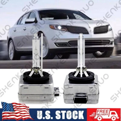 Front HID Headlight Bulb For Lincoln MKS 2009-2016 Low & High Beam Qty2 - Image 1 of 4