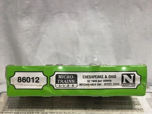 N Maßstab MTL JD 86012 C&O 33' Twin Bay Trichter gekerbt-bogenes Ende Versatzseiten - Bild 1 von 4