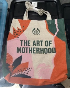 Borsa tote tela The Body Shop 'L'arte della maternità' nuova etichette regalo shopping - Foto 1 di 1