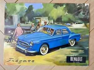 Brochure / Catalogue Renault Frégate automobile Voiture Collection - Picture 1 of 5