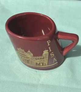 Taza de coleccionista Mini Italia Espresso, Suvenier de Italia. Torre inclinada de piza - Imagen 1 de 5