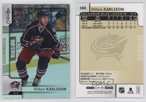 2017-18 O-Pee-Chee Rainbow Foil William Karlsson #180