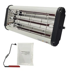 Lámpara de pintura temporizada de mano 1200W110V calentador lámpara de pintura infrarroja de onda corta para automóvil - Imagen 1 de 13