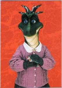 Dinosaurs TV Sitcom Card 1992 Pro Set #29 Fran Sinclair & Top Loader Disney Show - Picture 1 of 2