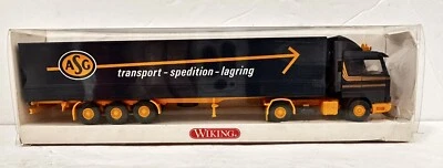 WIKING 518 01 35 Scania Asg Tractor Trailer H0 Scale - Image 1 of 2