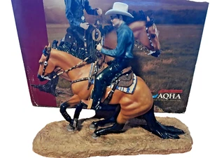 Breyer 8102 Al Dunning Expensive Hobby AQHA QH Wood Base Mint Western Reining - Picture 1 of 12