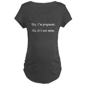 Surrogacy Maternity Funny Pregnancy T Shirt Graphic Surrogates Sz Small Charcoal - Picture 1 of 3
