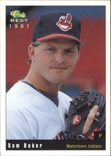 1991 Watertown Indians Classic/Best #1 Sam Baker