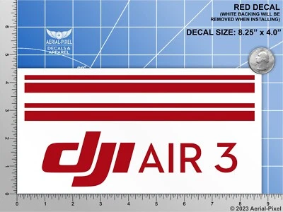 DJI Air 3 Drone Case Decal  for Nanuk Pelican GoProfessional GPC & More - Image 1 of 3