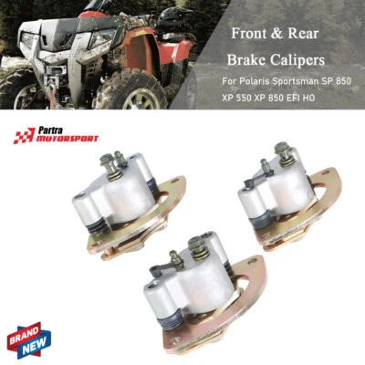Front & Rear Brake Calipers For Polaris Sportsman SP 850 XP 550 XP 850 EFI HO - Image 1 of 4