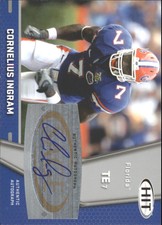 2009 SAGE HIT Autographs Silver #7 Cornelius Ingram 