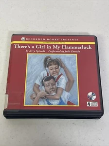 There's A Girl In My Hammerlock by Jerri Spinelli Audio Book Good Condition - Picture 1 of 5