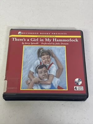 There's A Girl In My Hammerlock by Jerri Spinelli Audio Book Good Condition - Image 1 of 4