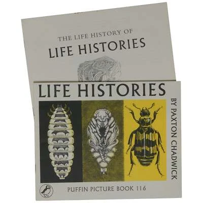 Paxton Steve Hare Chadwick / Life Histories and The Life History Signed 1st 1995 Foto 1 de 3