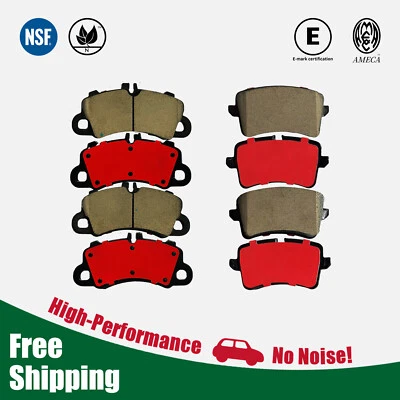 Front&Rear High-Performance Ceramic Brake Pads for Porsche Macan 2021 - Изображение 1 из 4