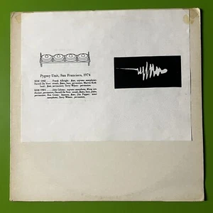 Pygmy Unit – Signals From Earth LP Free Jazz Avant Garde Improvisation 1974 NM - Imagen 1 de 6