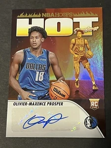 2023-24 Hoops #HSR-OM Olivier-Maxence Prosper Hot Signatures Rookie - Picture 1 of 2