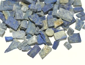 Natural Indian Lapis Lazuli Loose Gemstone Handmade Rough 5x8x12 mm - Picture 1 of 3