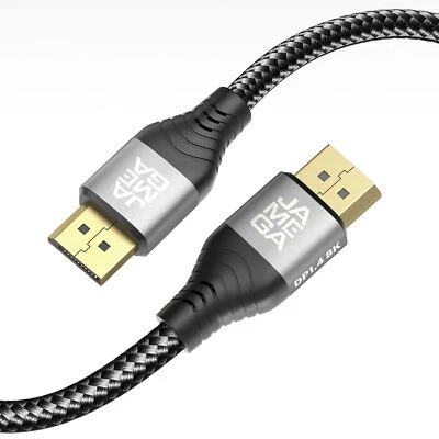 3m DisplayPort 1.4 Kabel 8K DP 8K@60Hz HBR3 32,4 Gbps DSC Freesync G-Sync Gaming - Bild 1 von 4