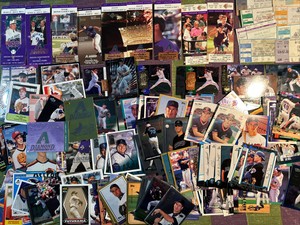 150+ AZ Diamondbacks LOT RCs #ed Ticket Stubs JAY BELL Stottlemyre SCHILLING