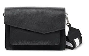 Botkier Cobble Hill Leather Satchel Black Gunmetal - Picture 1 of 5