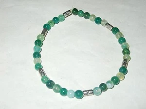 - Bracciale Pietra Cristalloterapia - AGATA VERDE (SF4-T) - Picture 1 of 1