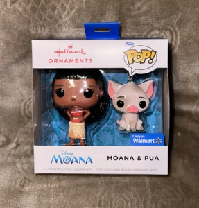 Ornamento Funko Pop Hallmark - Esclusivo Moana & Pua Disney's Moana Walmart nuovo con scatola - Foto 1 di 15