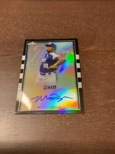 2018 Leaf Metal White Sox Prospect Matt Thompson Color Number Autographed Card
