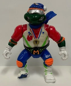 Teenage Mutant Ninja Turtles Hot Doggin Mike Michelangelo Ski Olympic 1992 TMNT - Bild 1 von 6