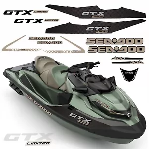 SEADOO GTX LIMITED 300 - Jetski Graphics / Set Decal / Stickers - Bild 1 von 4