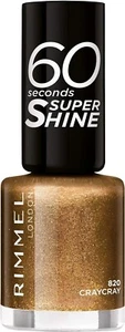 Rimmel 60 Seconds Super Shine Nail Polish 820 craycray new - Picture 1 of 1