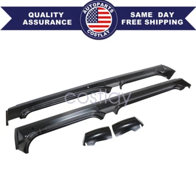 New Rocker Panel Cab Corner Kit Crew Cab For 07-13 Chevy Silverado GMC Sierra - Image 1 of 4