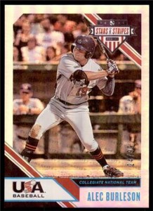 2020 Stars & Stripes Base Longevity Holo Foil #20 Alec Burleson /99