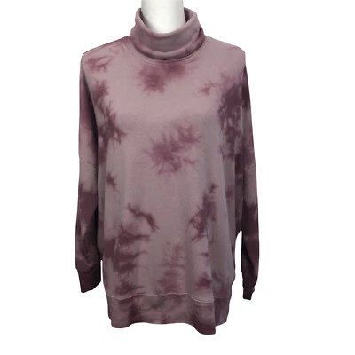 PINK VICTORIA’S SECRET Mujer Pullover Tejido Camisa Talla Pequeña Gran Tamaño Tie Dye Foto 1 de 4