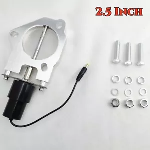 2.5 Inch Electric Cutout Valve Cut Out Kit Stainless Steel Headers Auto - Picture 1 of 7