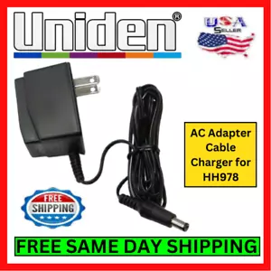 Cargador de cable de CA adaptador Uniden BYYYY0603001 para HH978 portátil VHF/FM kit marino - Imagen 1 de 4