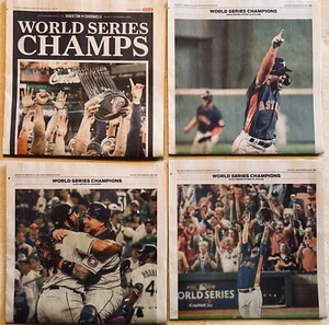 2022 World Series Houston Astros vs Phillies commemorative section newspaper - Picture 1 of 19