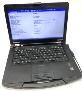 Panasonic Toughbook CF 54 i5-5300U 2.30GHz 8GB No HDD No OS - Picture 1 of 9