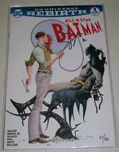 All Star Batman #1 Dynamic Forces Jae Lee DC 2016 Signed Scott Snyder COA 57/160 - Picture 1 of 3