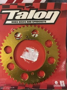 TALON Rear Sprocket, TR367-49T-(420) Standard, Kawasaki KX65/RM65 1999-2004 - Picture 1 of 3