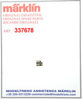 MARKLIN 337678 LED SCALA Z - BELEUCHTUNGSEINHEIT SPUR Z 88850 88889 88931 88932