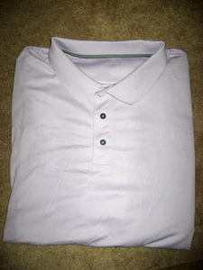 Herren-Poloshirt neu ohne Etikett hell lavendel lila Reebok Golf 5XLT - Bild 1 von 1