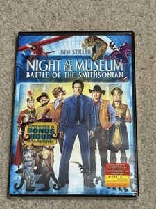 Night At The Museum DVD Battle Of The Smithsonian New Sealed Ben Stiller - Picture 1 of 2