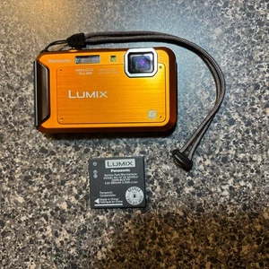 Panasonic Lumix DMC-TS20 16.1MP Digital Camera tested Pre Owned With Battery !!! - Picture 1 of 14