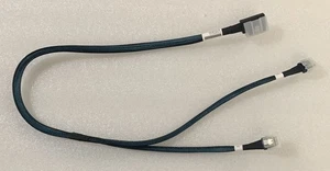 SupermicroCable CBL-SAST-1274LP-100 Slimline x8 (LE) a 2 Slimline x4 (STR) 76 cm - Foto 1 di 1